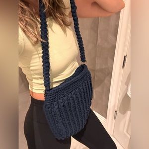 Hand Made Knitted Bag
